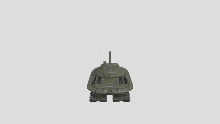 Удалённая модель объект 279 3D Model