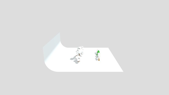 Simple trees 3D Model