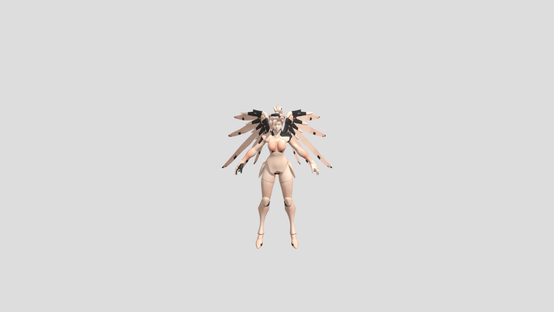 Mercy Classic V2 - Download Free 3D model by AngelGamer1411 [1e068be ...