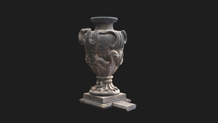 Stone vase 3D Model