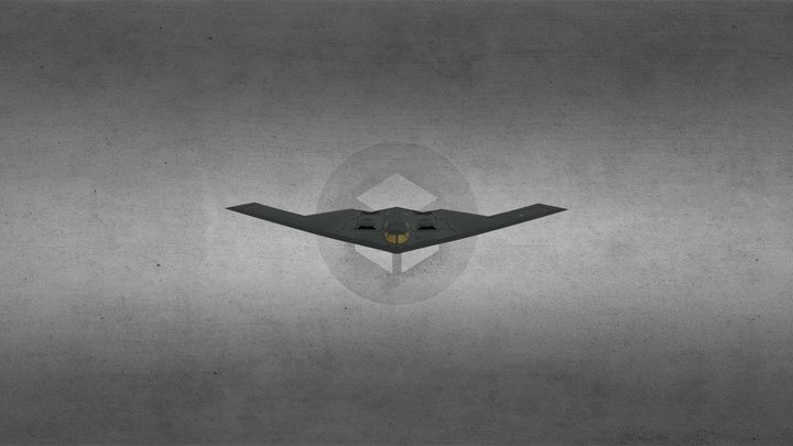 b-2_spirit_bomber 3D Model