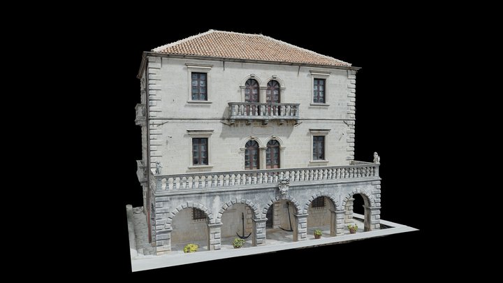 Perast muzej/Perast museum 3D Model