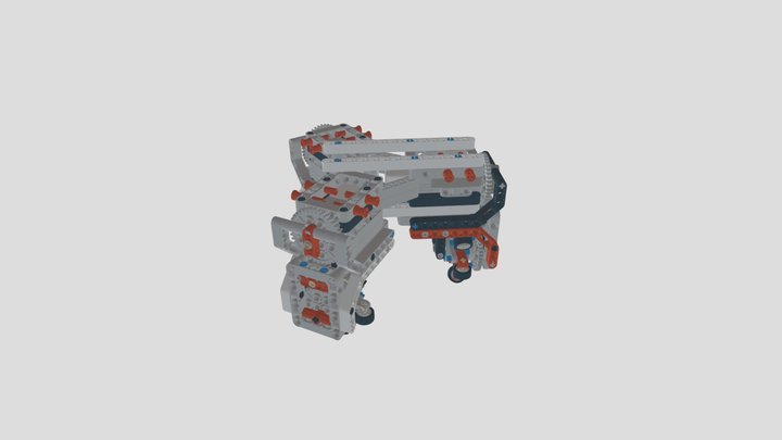 Omni-Drive Train 3D Model