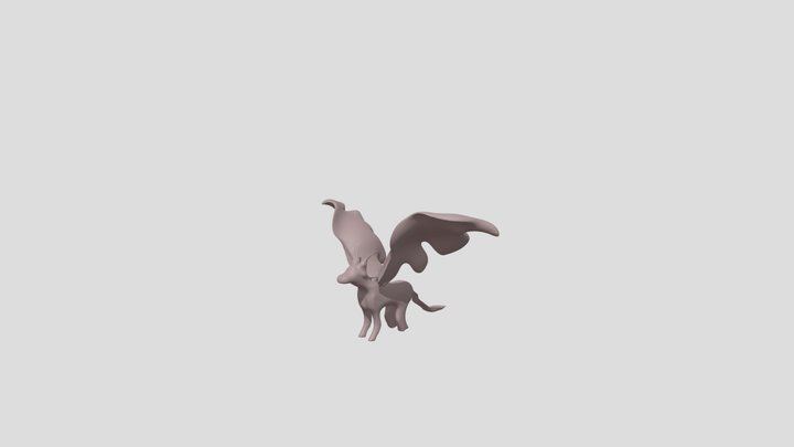 Animal Sidekick 3D Model