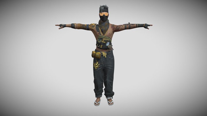 FREE FIRE VORTEX 777 3D MODEL FREE 3D Model