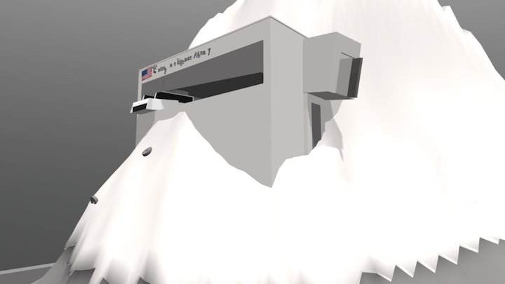 Earthquake disaster 3D Model