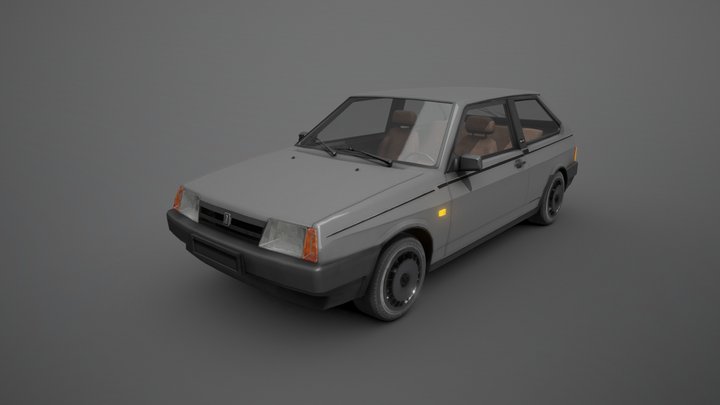 3D file VAZ Lada 2108 (PRE-SUPPORTED) 👽・3D printer design to