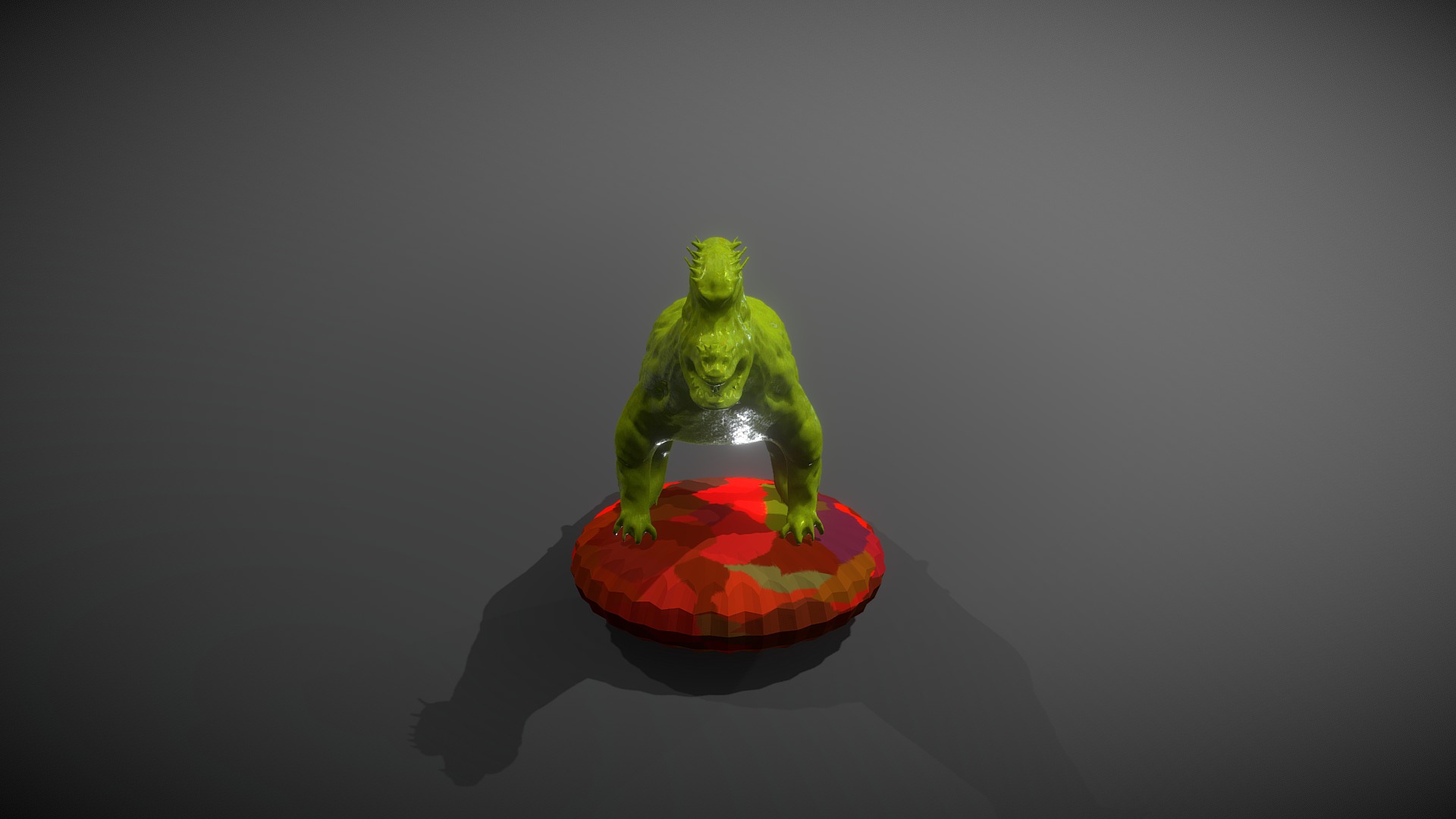 Saurus Sculpt - Blender 2.8 - 3D model by Cillian Clifford (@FatalExit ...