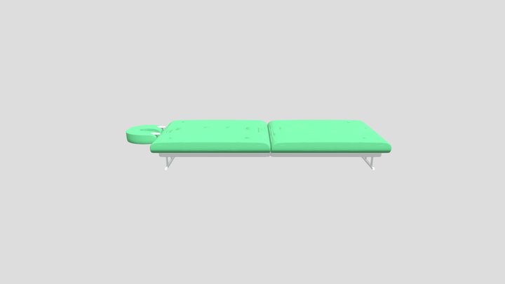 Facial Bed 3D Model