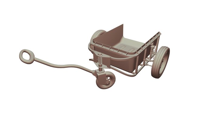 Cart 3D Model