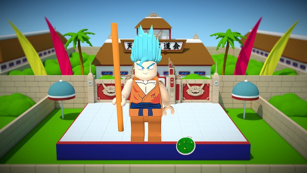LEGO - Goku SSGod