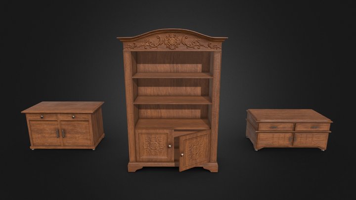 Furniture Pack 3D Model 3D Model