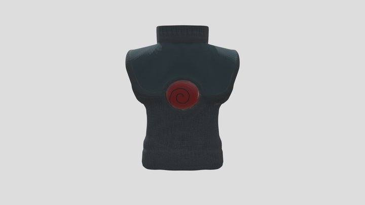 Chaleco Tactico - Naruto 3D Model