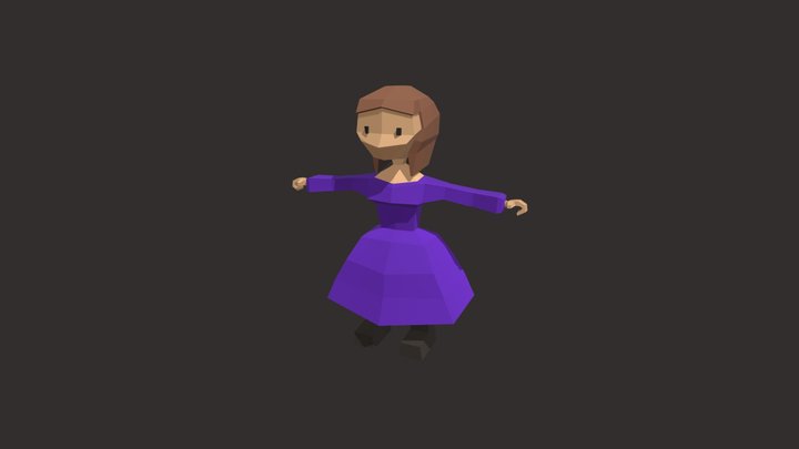 Woman-01 3D Model