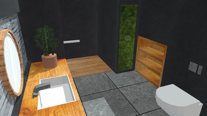 salle de bain 3D Model