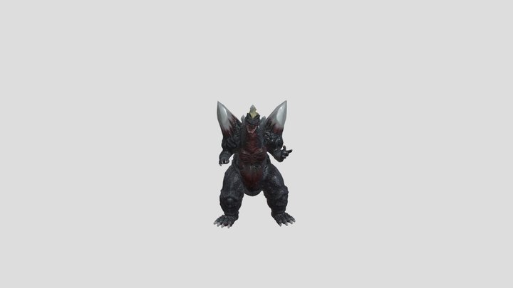 Space godzilla 3D Model