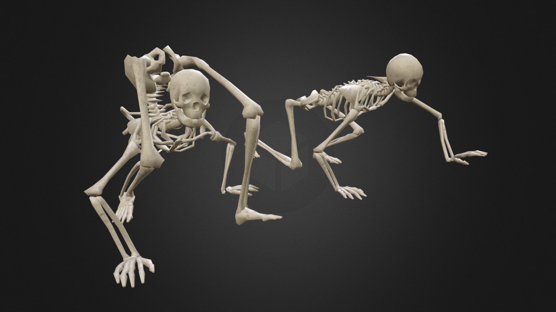 Голодные кости. Скелет. Механический скелет. Скелет выгнутый.