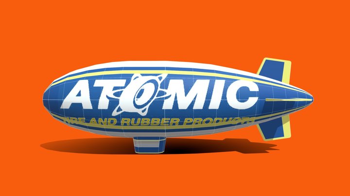 Atomic Blimp - GTA V 3D Model