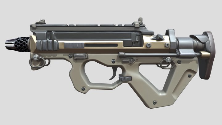 Black OPS 2_PDW-57 – Free 3D Model STL