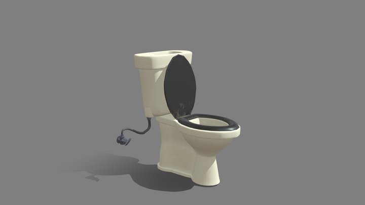 Toilet 3D Model