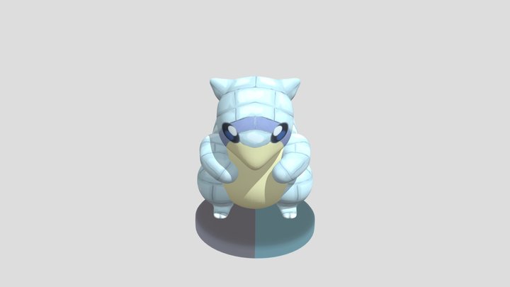 Sandshrew 3D Model
