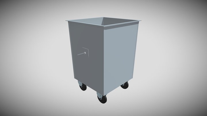 Garbage container 3D Model