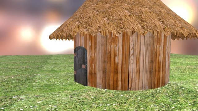 Hut New 3D Model