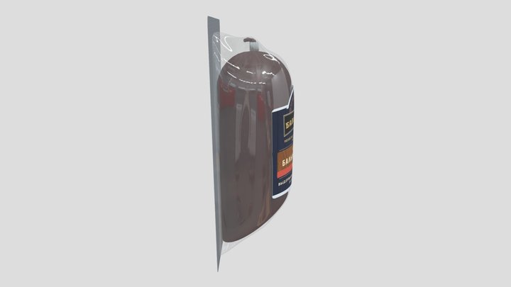 колбаса Балыкбургская рубленая ТМ Баварушка 3D Model