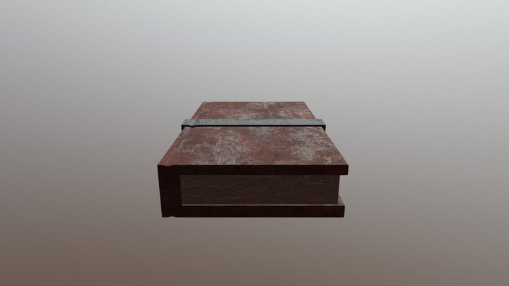 Sealed Tome - Low poly 3D Model