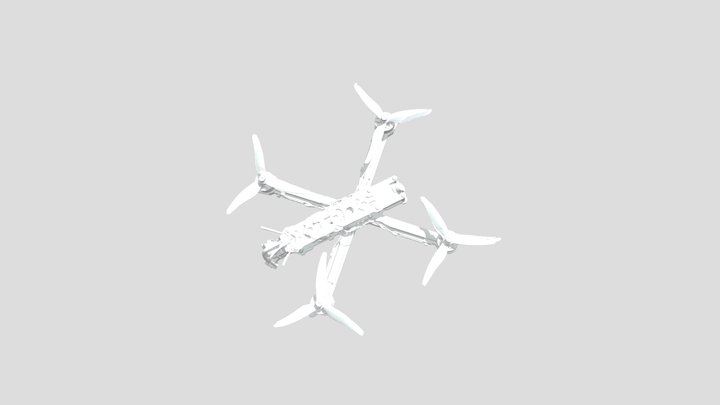 IFLIGHT 4K　5inchi　FPV　Drone　3Dscan 3D Model
