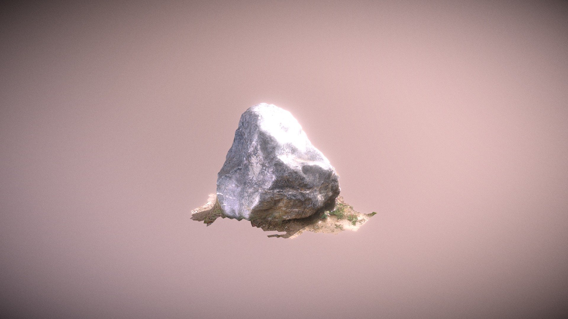 Photoscanned Stone