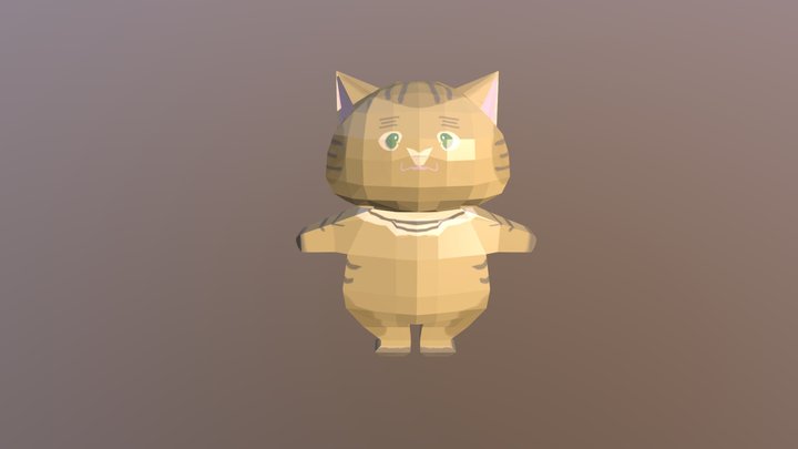 Cat Hana 3D Model