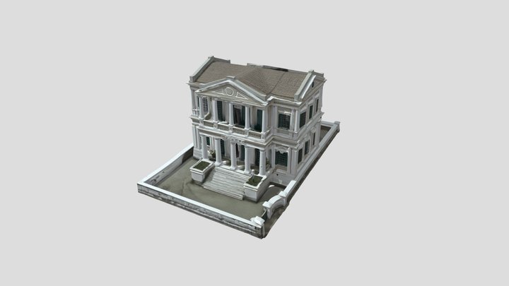 雍仁會館 Zetland Hall (1873) 3D Model
