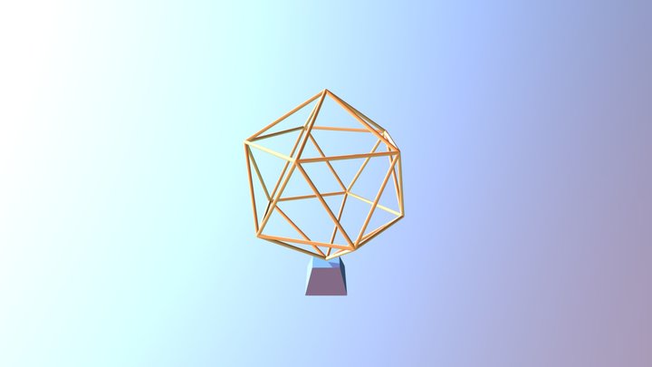 Monument Icosa 3D Model