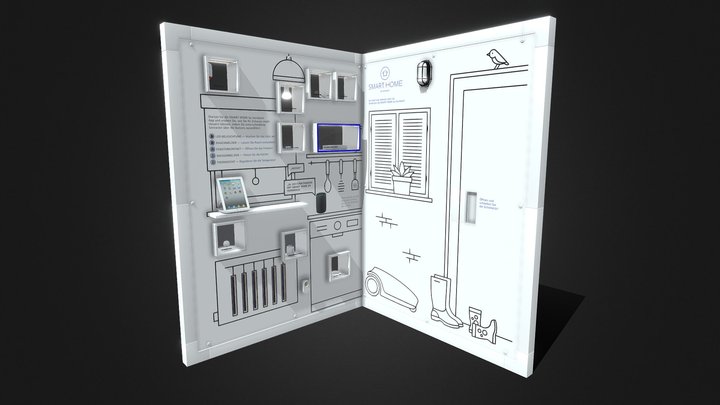 Hornbach Smart Home 3D Model