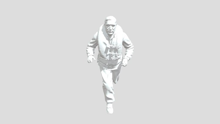 Runner in Flight Gear 3D Model