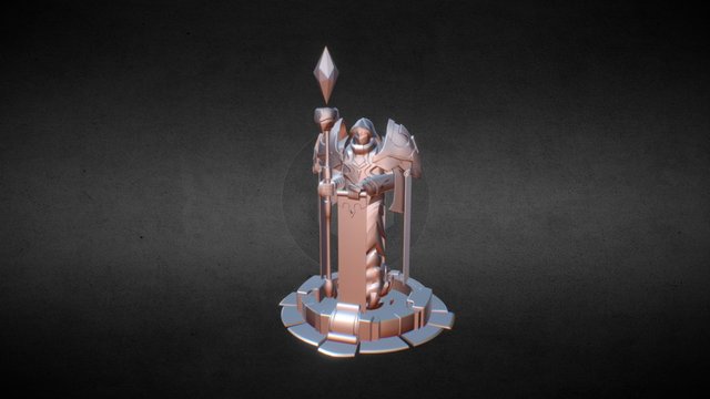 League Of Legends Red Tower/Turret 3D Model