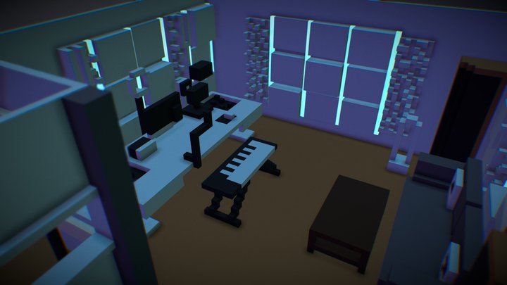 Studio de YouTubers #6 - Joyca (RedBox) 3D Model