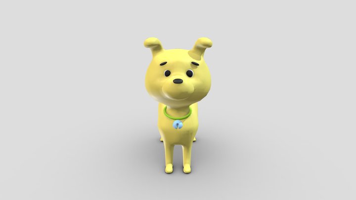 dog 3D Model