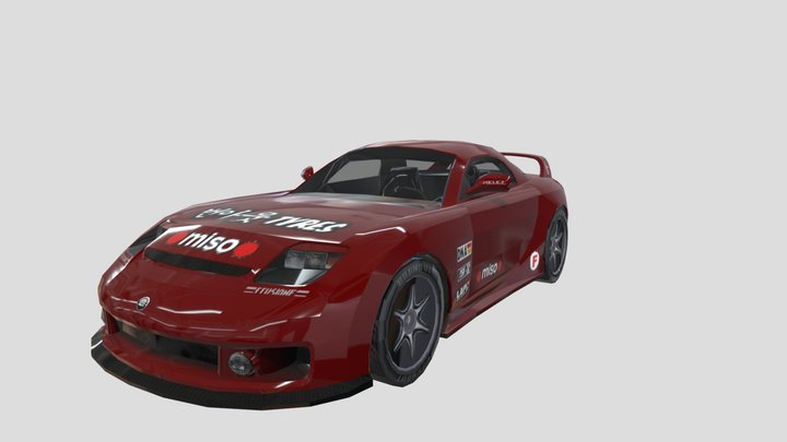 tuned sports (burnout 3) – Free 3D Model STL