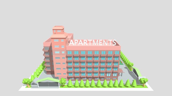 Apartments 123 3D Model