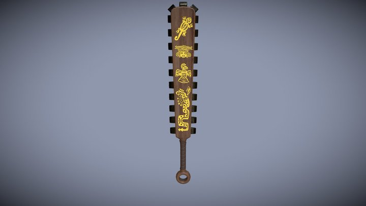 Macahuitl 3D Model