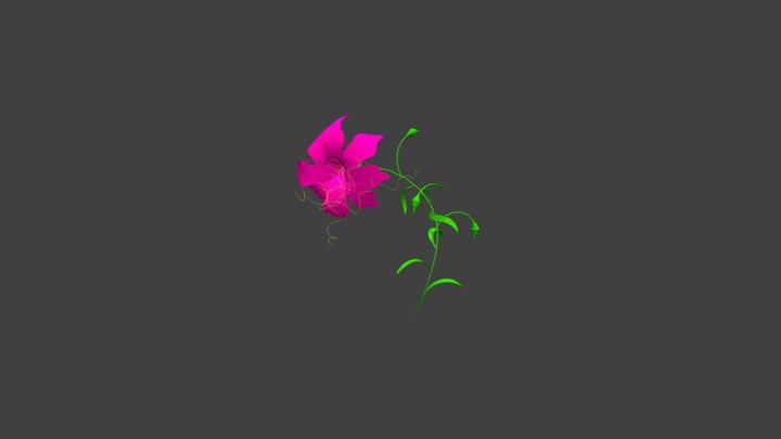Lilly. 3D Model