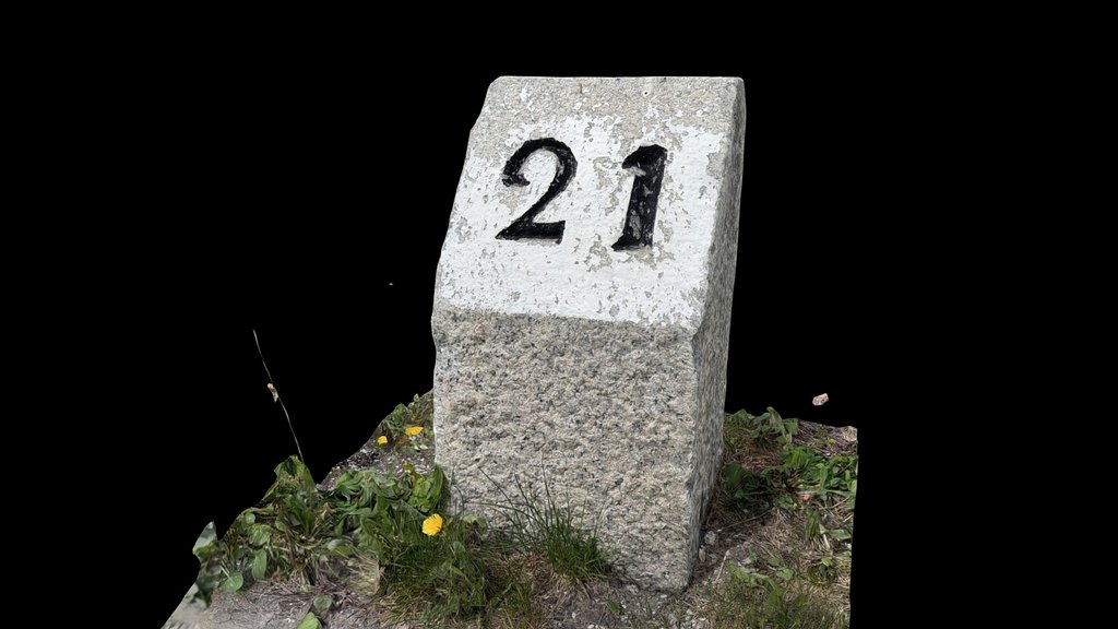 Milestone Innertkirchen - Grimselpass km 21