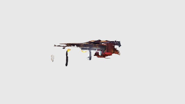 Cafe roof 3D Model