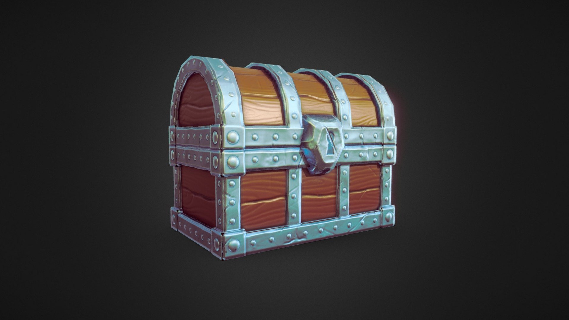 Stylized Treasure Chest - Download Free 3D model by Jaspreet Singh ...