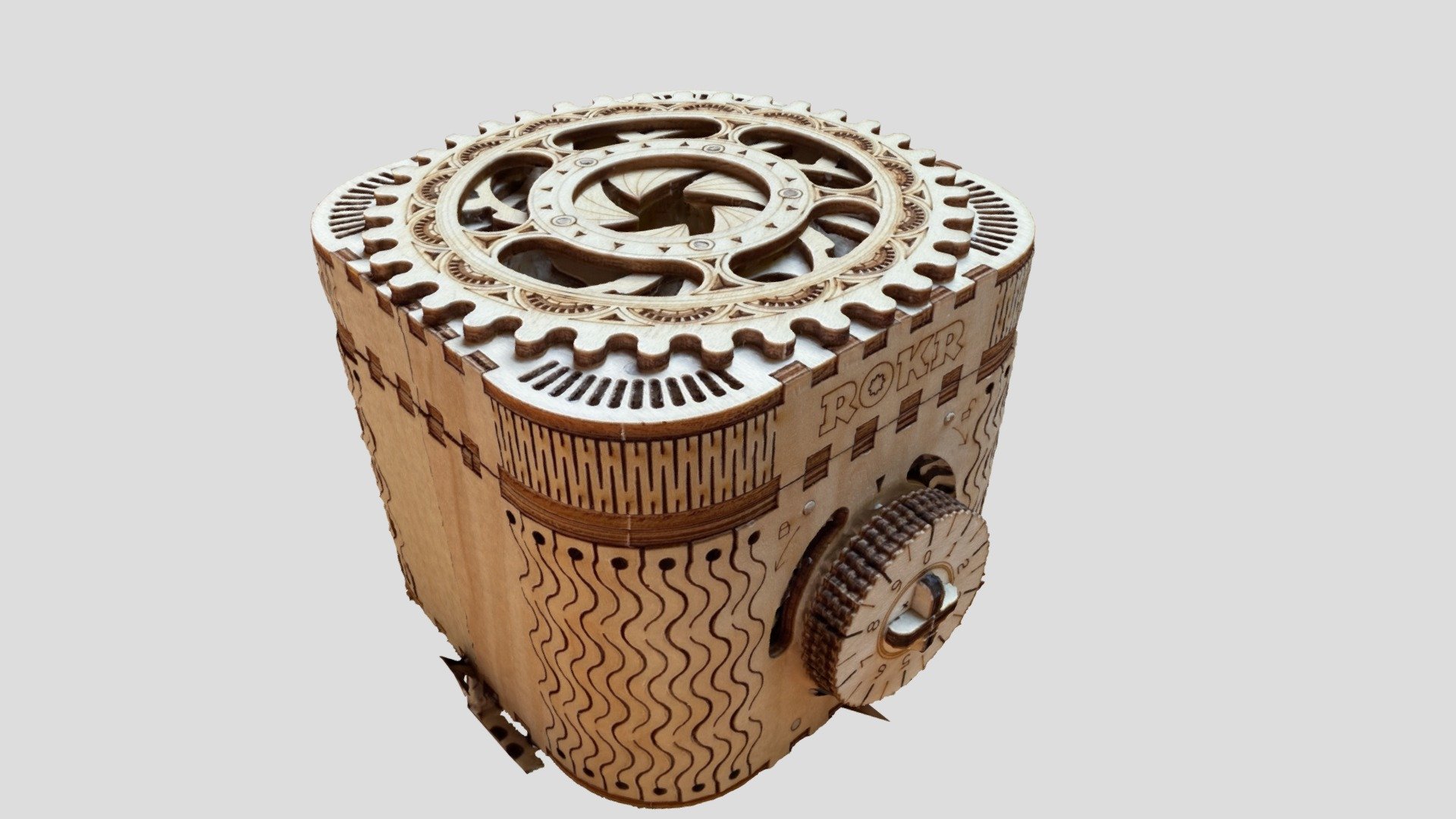 Rokr wood build to store jewelry