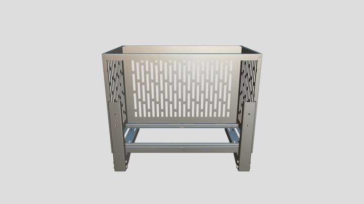АБС_006_000_000 СБ_Корзина для кондиционера (100 3D Model