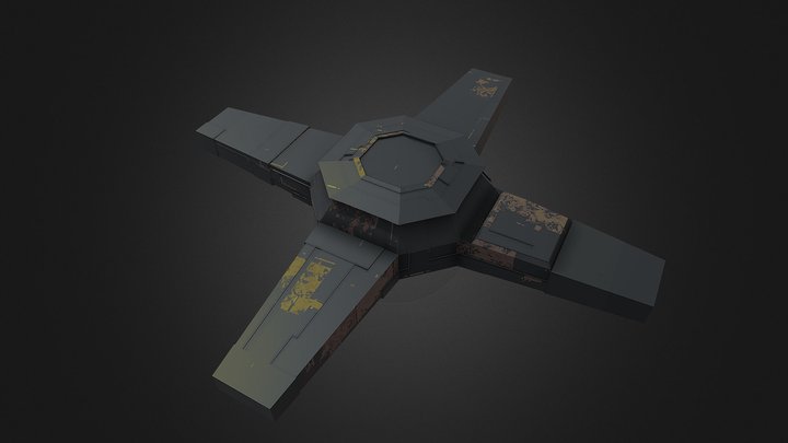 SciFI military 3d model 3D Model