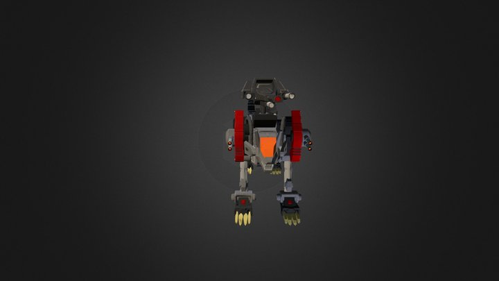 Command Wolf (Version2) 3D Model